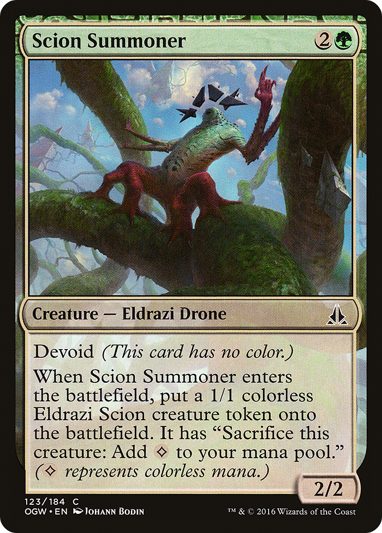 Oath of the Gatewatch - (OGW-123) - Scion Summoner: (devoid)