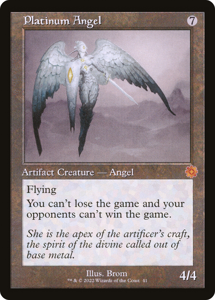 The Brothers' War Retro Artifacts - (BRR-041) - Platinum Angel Foil