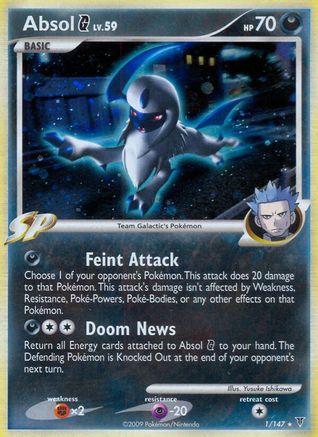 Supreme Victors  001 Absol G  - Holofoil - Holo Rare