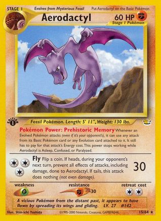 Neo Revelation  015/64 Aerodactyl  - Unlimited - Rare