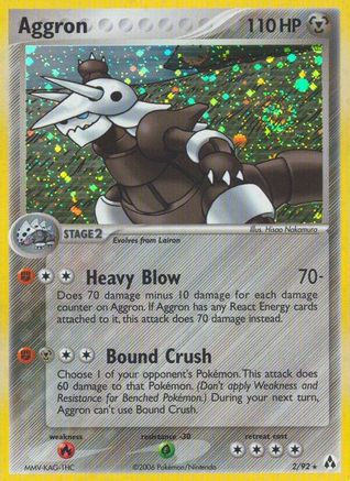 Legend Maker  Aggron  - Reverse Holofoil - Holo Rare