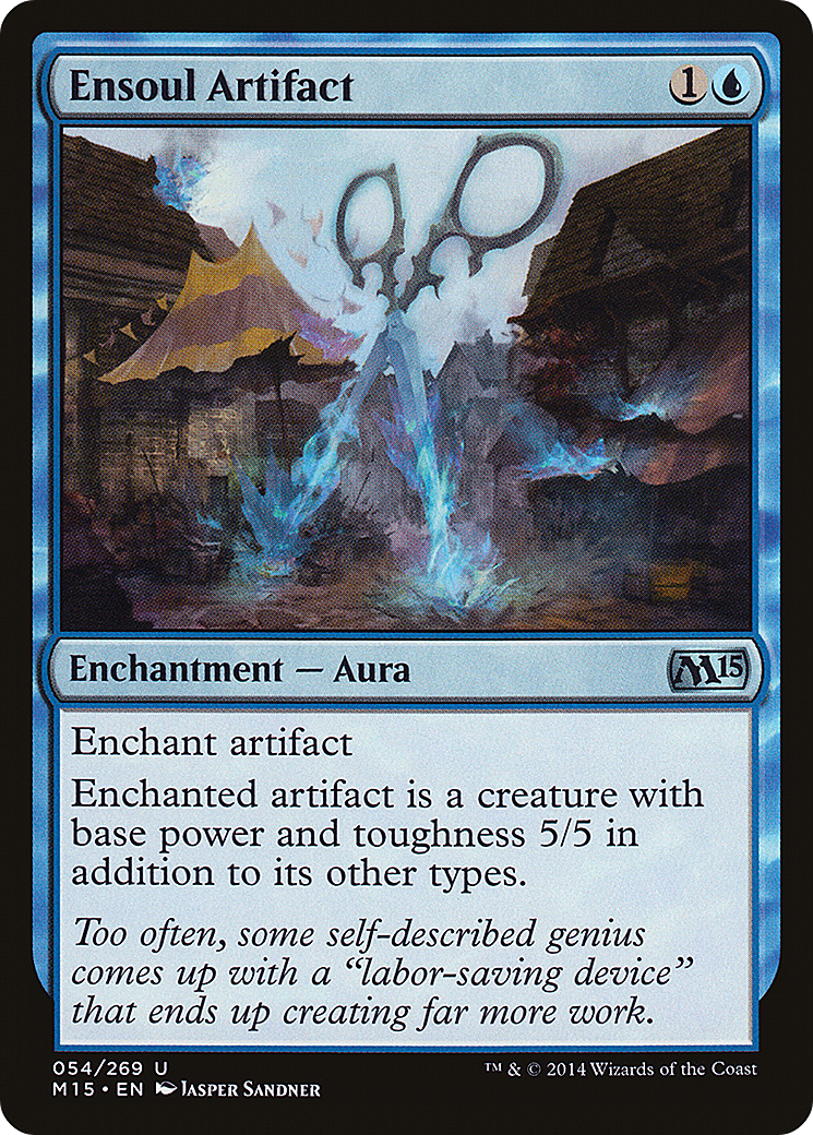 Magic 2015 - (M15-054) - Ensoul Artifact Foil