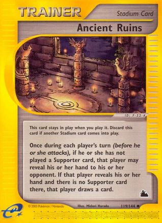 Skyridge  119 Ancient Ruins  - Uncommon