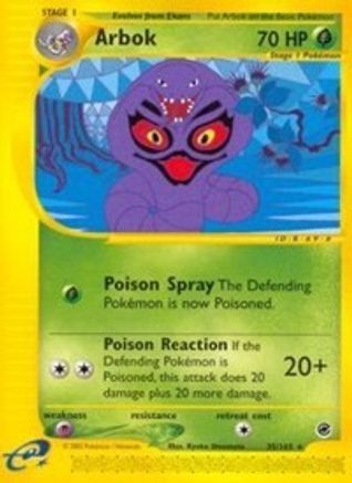 Expedition  035 Arbok (35)  - Rare