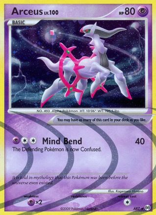 Arceus  AR7 Arceus (AR7)  - Holofoil - Holo Rare