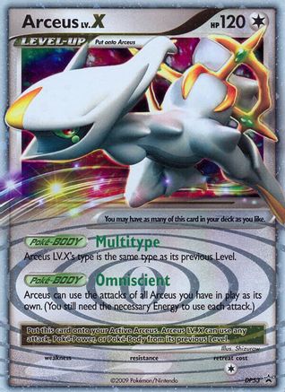 Diamond and Pearl Promos  Arceus LV.X - DP53  - Holofoil - Promo