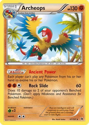 Noble Victories  067 Archeops  - Rare