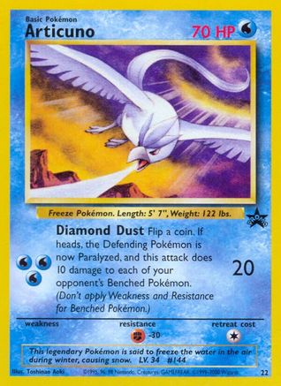WoTC Promo  022/53 Articuno (22)  - Promo