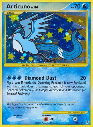 Supreme Victors  Articuno (148)  - Holofoil - Secret Rare