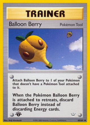 Neo Revelation  060/64 Balloon Berry  - 1st Edition - Uncommon