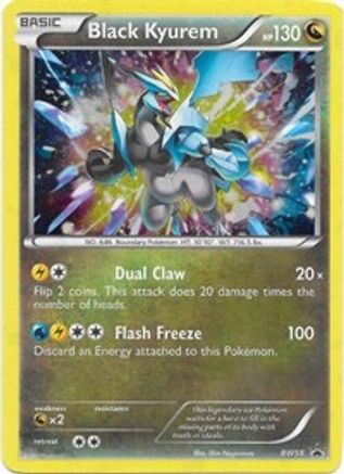 Black and White Promos  BW58 Black Kyurem  - Holofoil - Promo