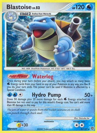 Secret Wonders  Blastoise  - Holofoil - Holo Rare