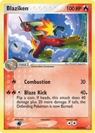 Holon Phantoms  020 Blaziken  - Rare