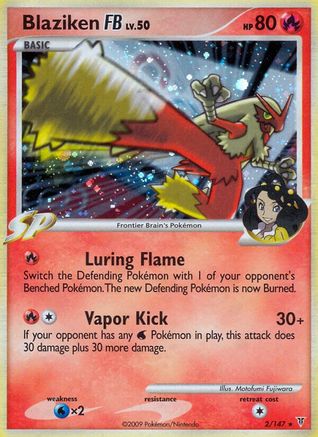 Supreme Victors  002 Blaziken FB  - Holofoil - Holo Rare