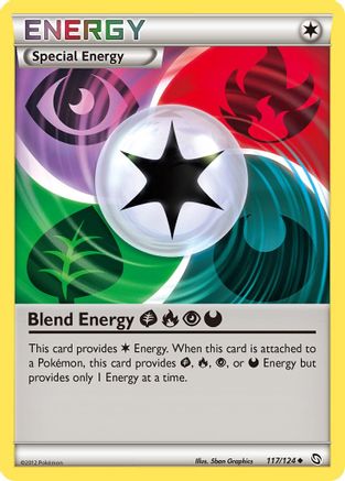 Dragons Exalted  117/124 Blend Energy GFPD  - Reverse Holofoil - Uncommon