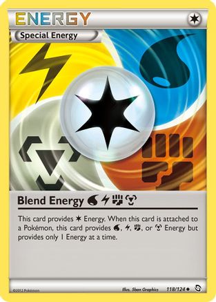 Dragons Exalted  118/124 Blend Energy WLFM  - Uncommon