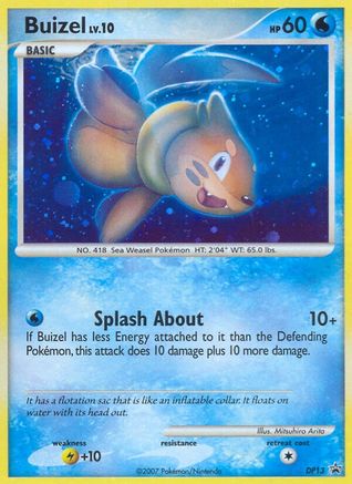 Diamond and Pearl Promos  Buizel - DP13  - Holofoil - Promo
