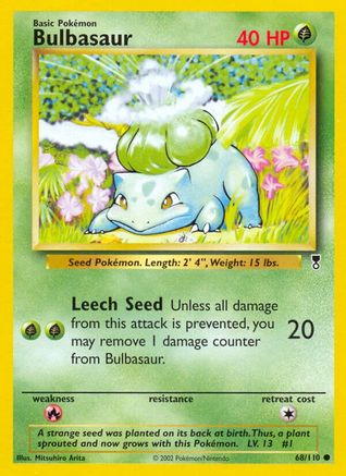 Legendary Collection  068/110 Bulbasaur  - Common
