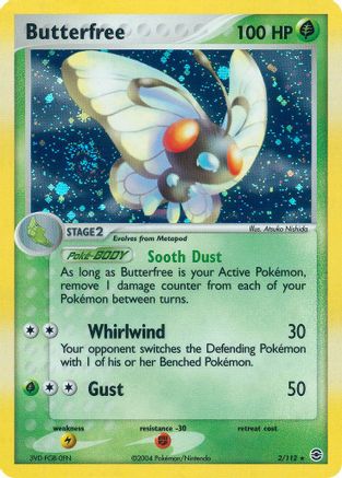 FireRed & LeafGreen  Butterfree  - Reverse Holofoil - Holo Rare