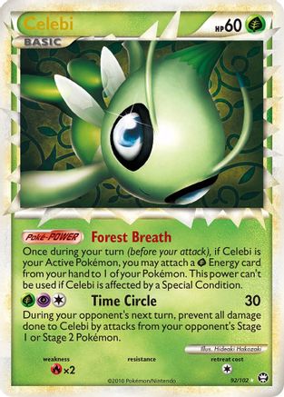 Triumphant  092 Celebi (Prime)  - Holofoil - Ultra Rare