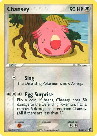 FireRed & LeafGreen /112 Chansey  - Rare