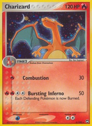 Power Keepers  006 Charizard  - Holofoil - Holo Rare