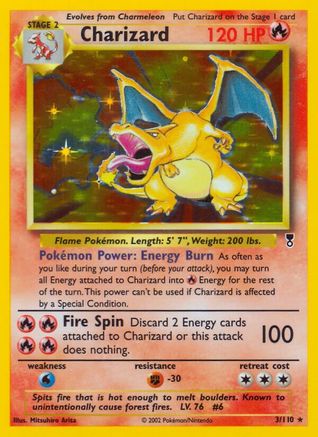 Legendary Collection  003 Charizard  - Holofoil - Holo Rare