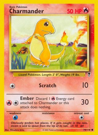 Legendary Collection  070/110 Charmander  - Reverse Holofoil - Common