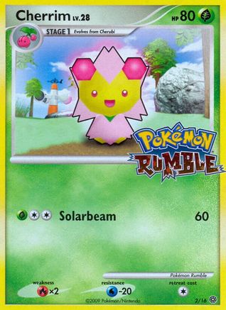 Rumble  Cherrim  - Promo