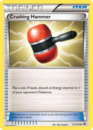 Legendary Treasures  111/113 Crushing Hammer  - Uncommon