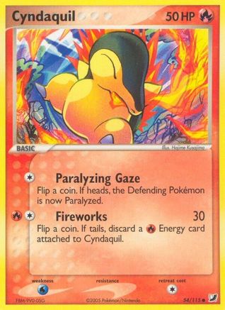 Unseen Forces  054 Cyndaquil  - Common