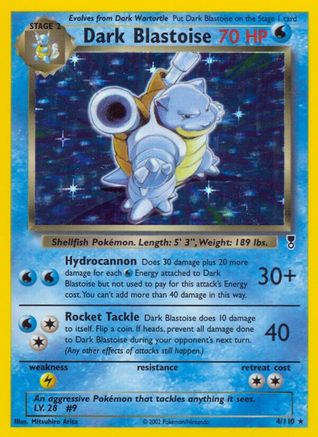 Legendary Collection  004 Dark Blastoise  - Holofoil - Holo Rare