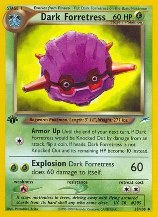 Neo Destiny  035/105 Dark Forretress  - Unlimited - Uncommon