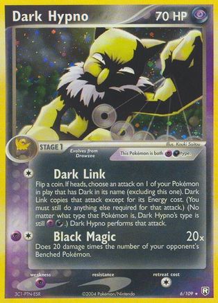 Team Rocket Returns  006 Dark Hypno  - Holofoil - Holo Rare