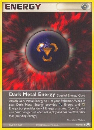 Team Rocket Returns  094 Dark Metal Energy  - Uncommon