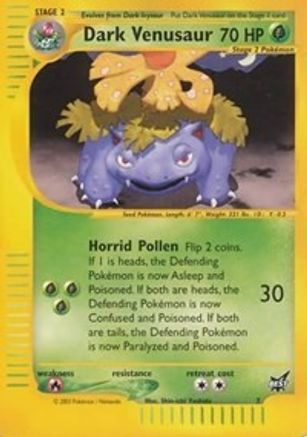 Best of Promos  Dark Venusaur - 7  - Promo