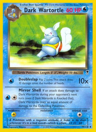 Legendary Collection  039/105 Dark Wartortle  - Reverse Holofoil - Uncommon