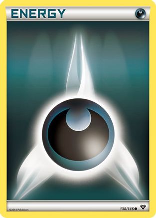 XY Base Set  138 Darkness Energy (Basic)  - Common