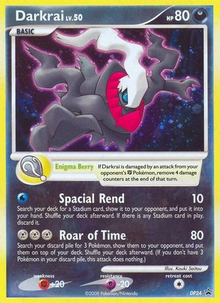 Diamond and Pearl Promos  Darkrai - DP24  - Holofoil - Promo