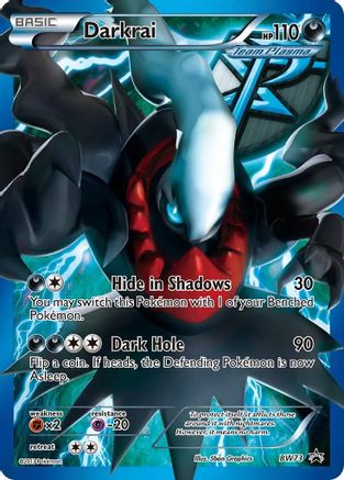 Black and White Promos  BW73 Darkrai (Team Plasma)  - Holofoil - Promo