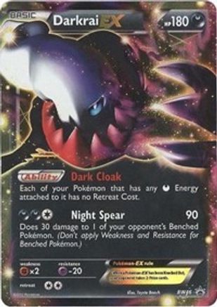 Black and White Promos  BW46 Darkrai EX  - Holofoil - Promo