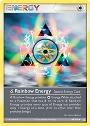 Holon Phantoms  098/110 Delta Rainbow Energy  - Reverse Holofoil - Uncommon