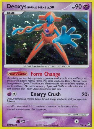 Legends Awakened  Deoxys Normal Forme  - Reverse Holofoil - Holo Rare