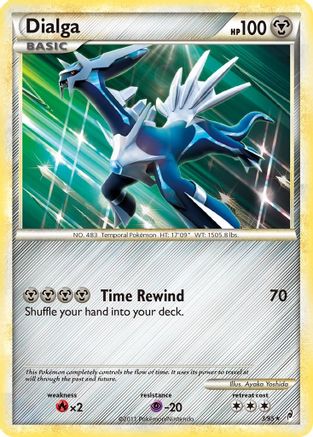 Call of Legends  Dialga  - Reverse Holofoil - Holo Rare