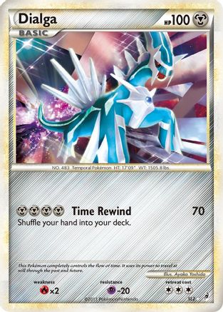 Call of Legends  Dialga (Shiny)  - Holofoil - Shiny Holo Rare