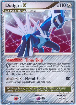 Diamond and Pearl Promos  DP17 Dialga LV.X  - Holofoil - Promo