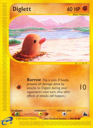 Skyridge  050 Diglett  - Common