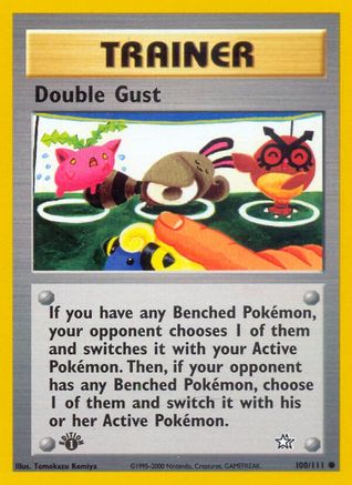 Neo Genesis  100/111 Double Gust  - Unlimited - Common