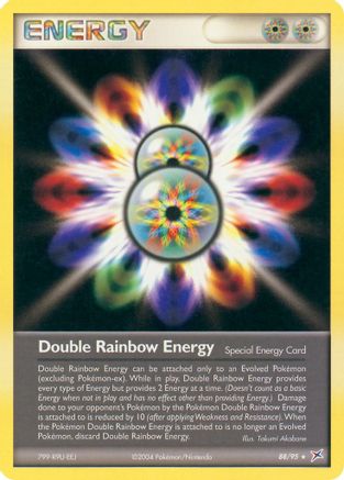 Team Magma vs Team Aqua /95 Double Rainbow Energy  - Reverse Holofoil - Rare