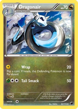 Plasma Freeze  082 Dragonair  - Uncommon